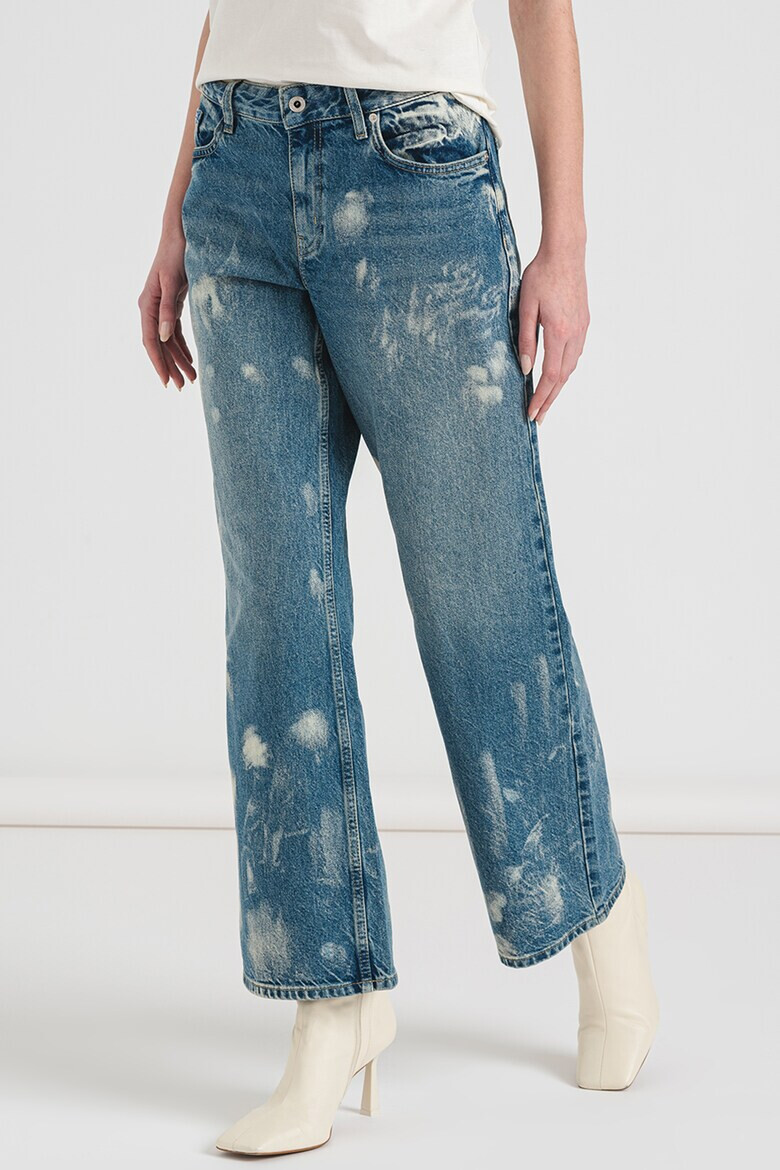 KARL LAGERFELD JEANS Широки дънки деграде - Pepit.bg