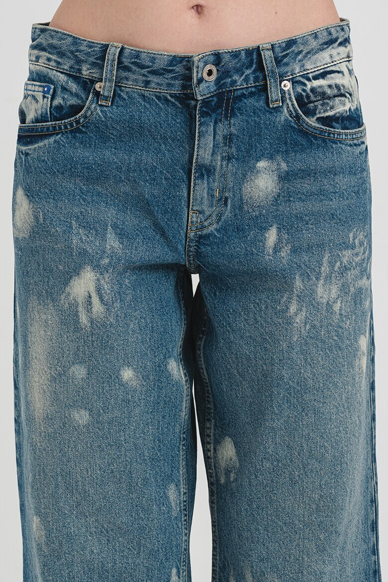 KARL LAGERFELD JEANS Широки дънки деграде - Pepit.bg