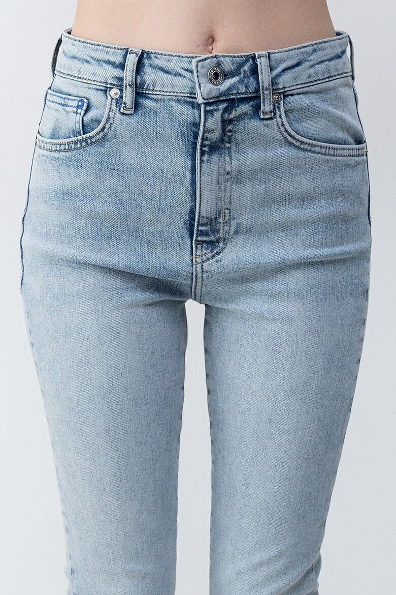 KARL LAGERFELD JEANS Слим дънки - Светлосин меланж - Pepit.bg