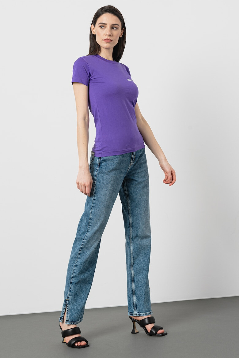 KARL LAGERFELD JEANS Слим тениска от органичен памук - Pepit.bg