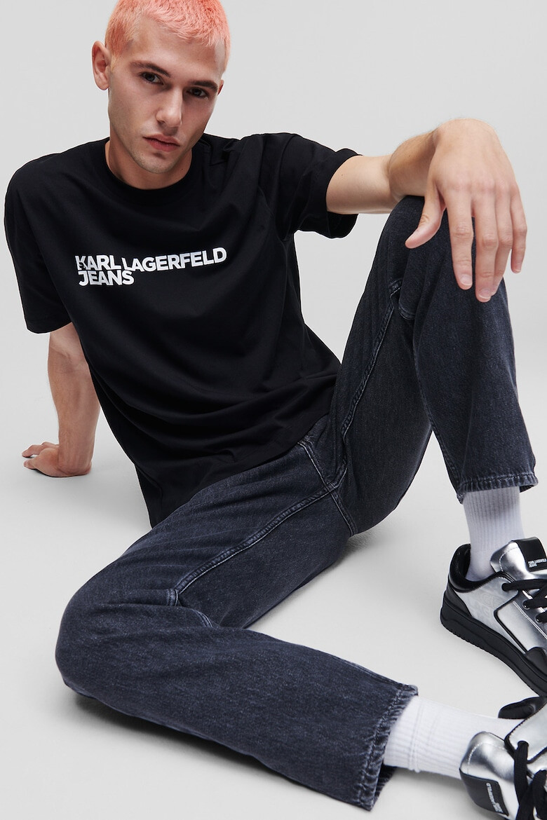 KARL LAGERFELD JEANS Тениска с лого - Pepit.bg