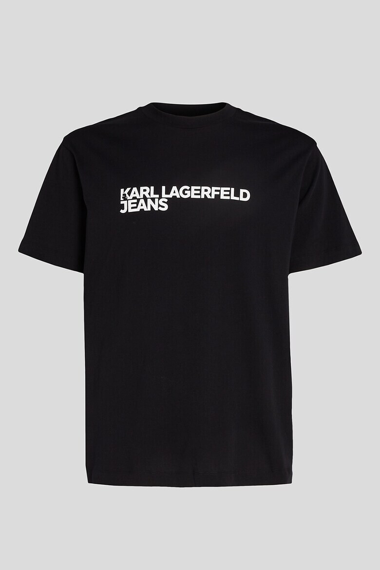 KARL LAGERFELD JEANS Тениска с лого - Pepit.bg