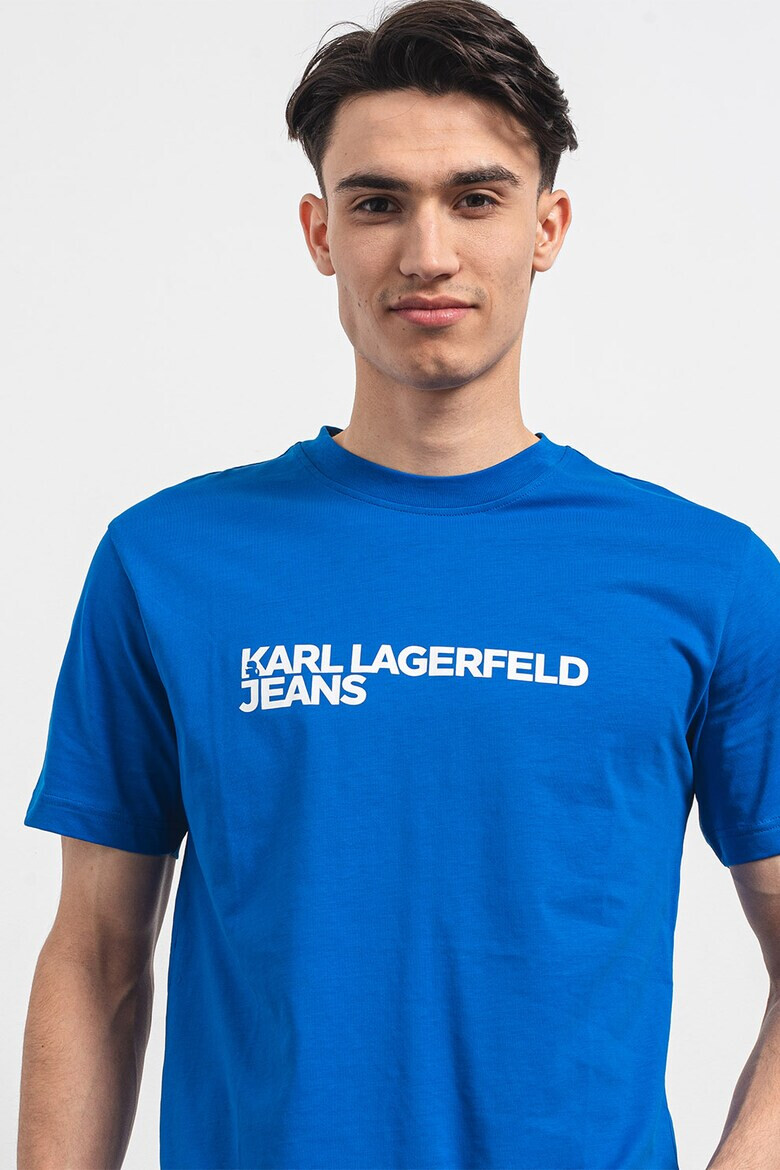 KARL LAGERFELD JEANS Тениска с лого - Pepit.bg