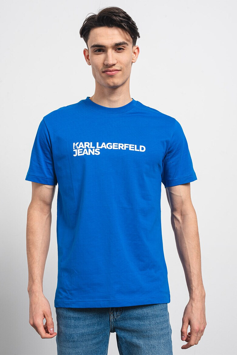 KARL LAGERFELD JEANS Тениска с лого - Pepit.bg