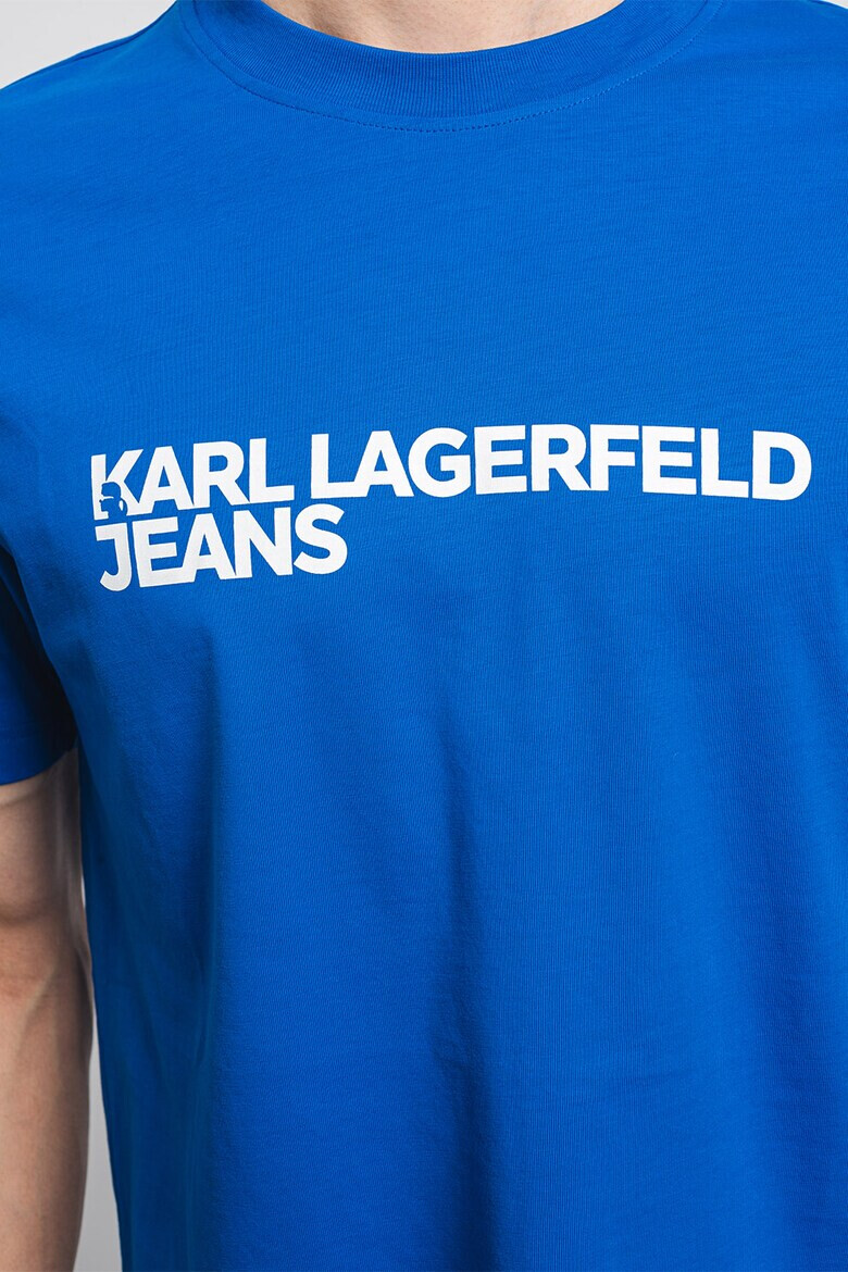 KARL LAGERFELD JEANS Тениска с лого - Pepit.bg