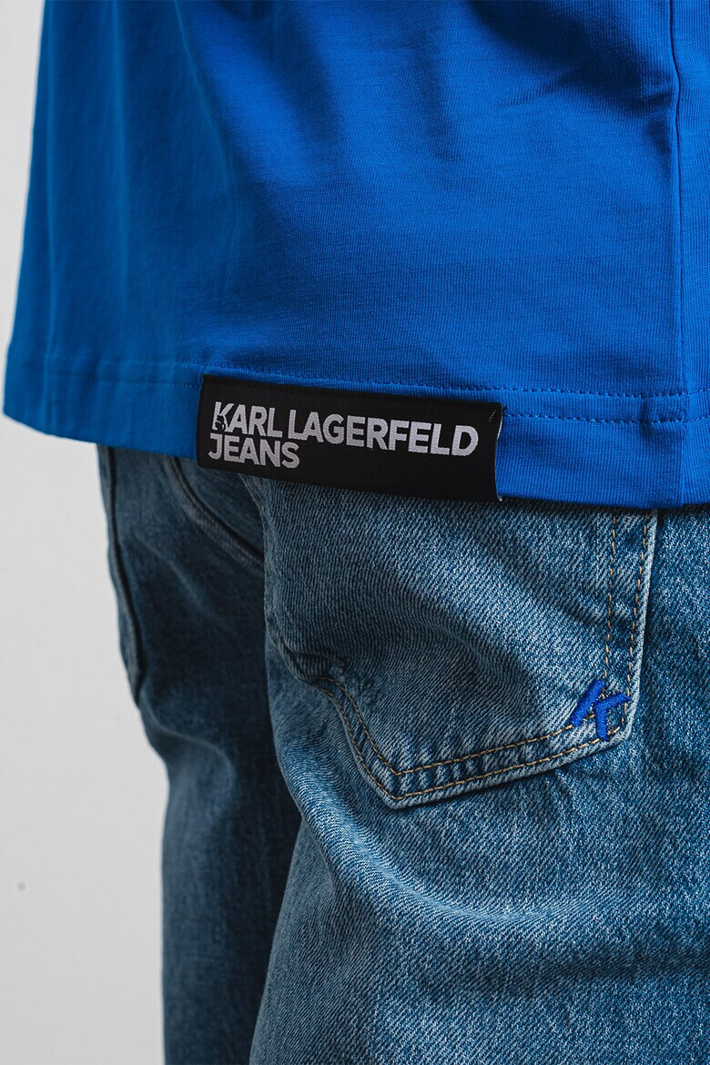 KARL LAGERFELD JEANS Тениска с лого - Pepit.bg