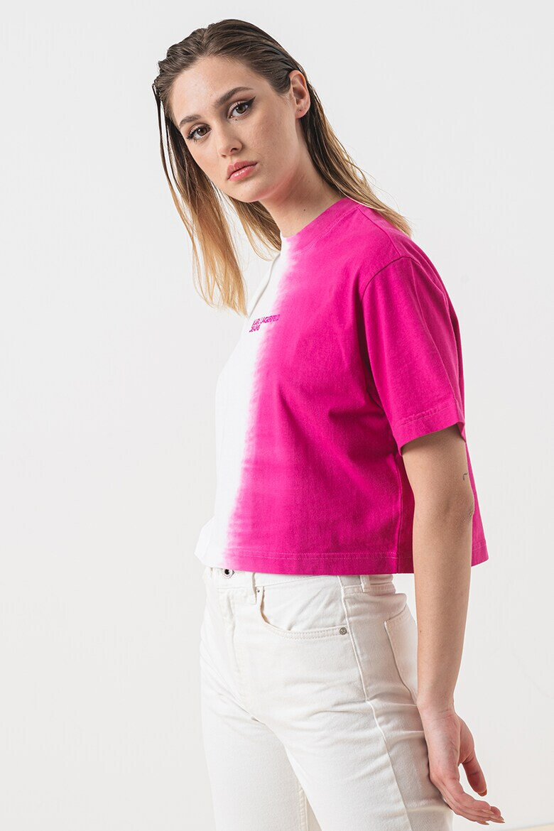 KARL LAGERFELD JEANS Тениска с лого - Pepit.bg