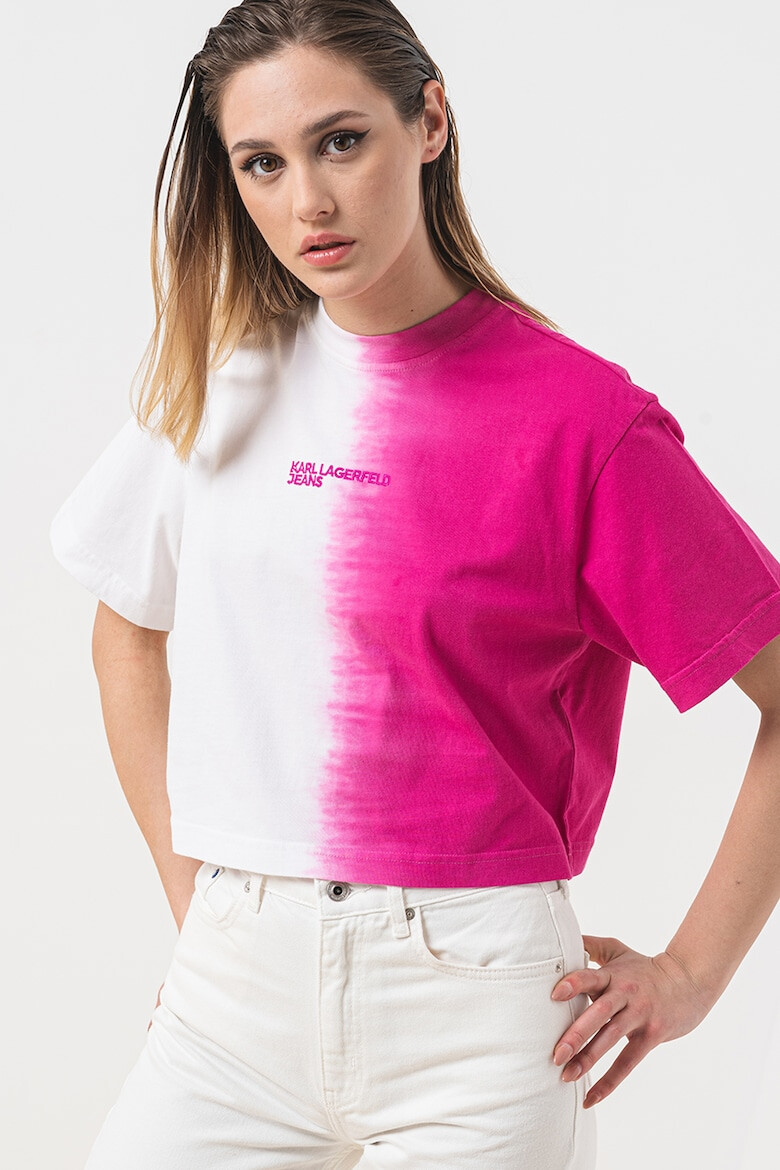 KARL LAGERFELD JEANS Тениска с лого - Pepit.bg