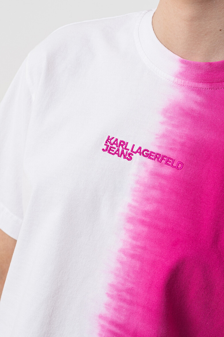 KARL LAGERFELD JEANS Тениска с лого - Pepit.bg