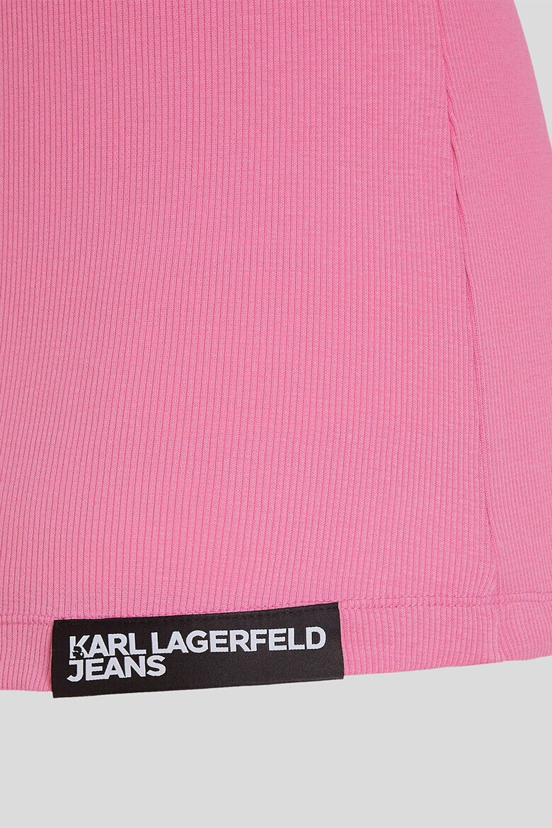 KARL LAGERFELD JEANS Топ с волани - Pepit.bg