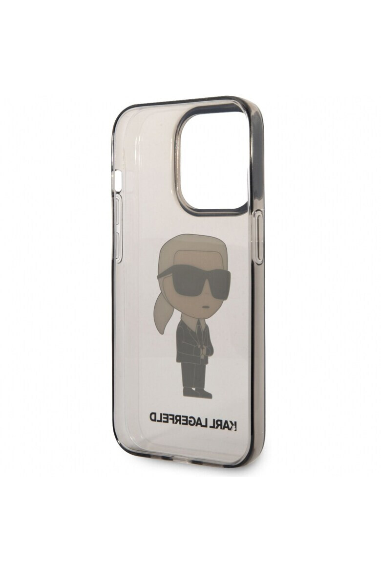 Karl Lagerfeld Калъф IML Ikonik NFT За iPhone 14 Pro Max Черен - Pepit.bg