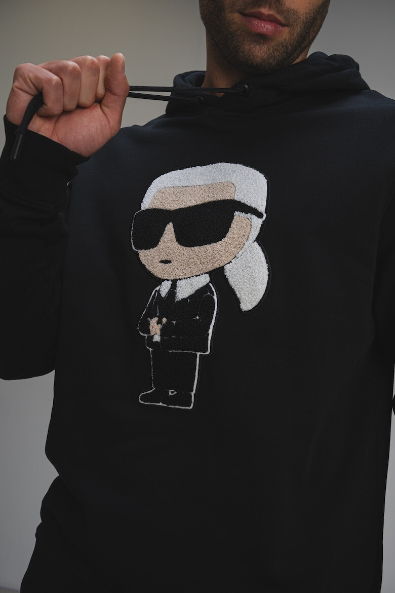 Karl Lagerfeld Худи с бродирано лого - Pepit.bg