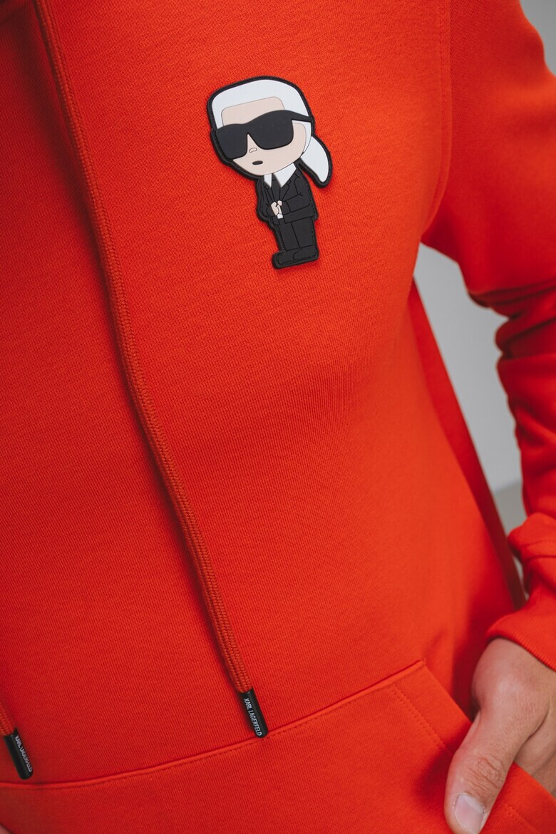 Karl Lagerfeld Худи с джоб кенгуру - Pepit.bg