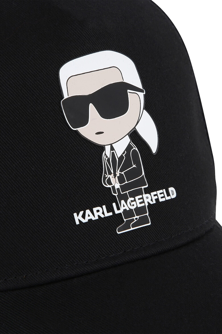 KARL LAGERFELD KIDS Бейзболна шапка с лого - Pepit.bg