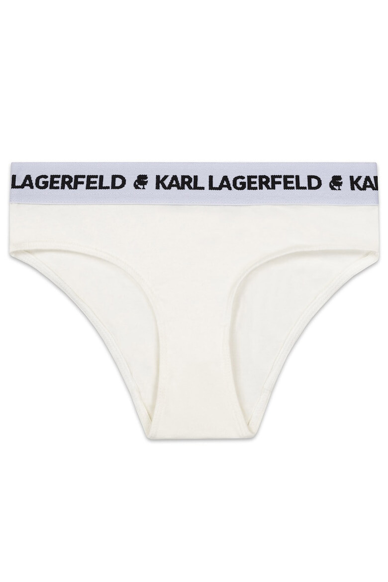 KARL LAGERFELD KIDS Бикини с лого - 2 чифта - Pepit.bg