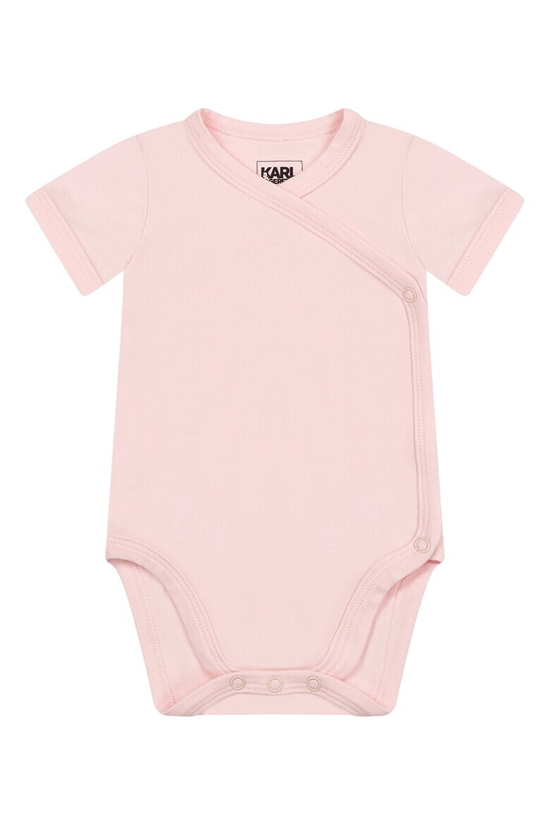 KARL LAGERFELD KIDS Бодита с памук - 2 части - Pepit.bg