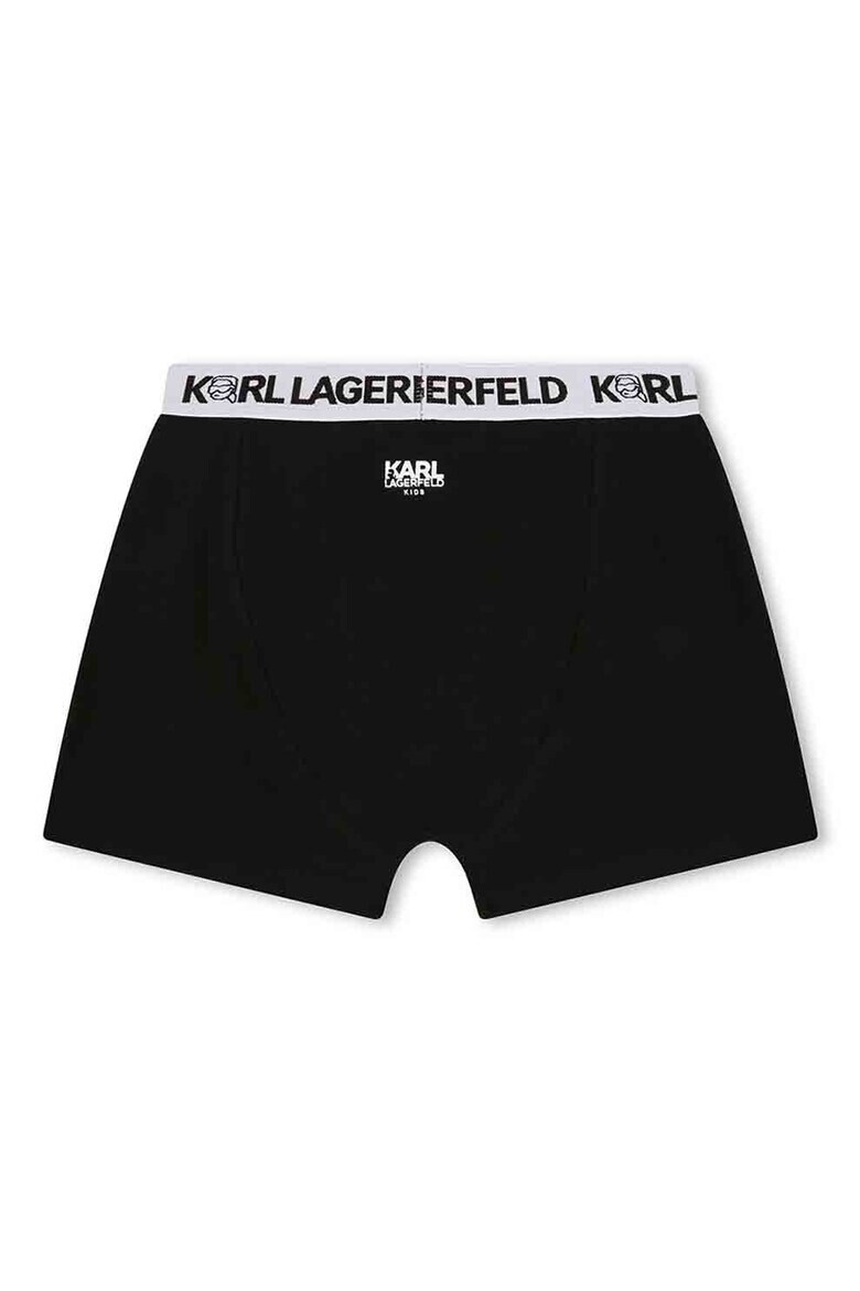 KARL LAGERFELD KIDS Боксерки с лого - Pepit.bg