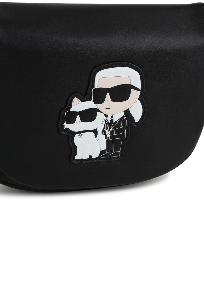 KARL LAGERFELD KIDS Чанта от еко кожа с регулируема презрамка - Pepit.bg