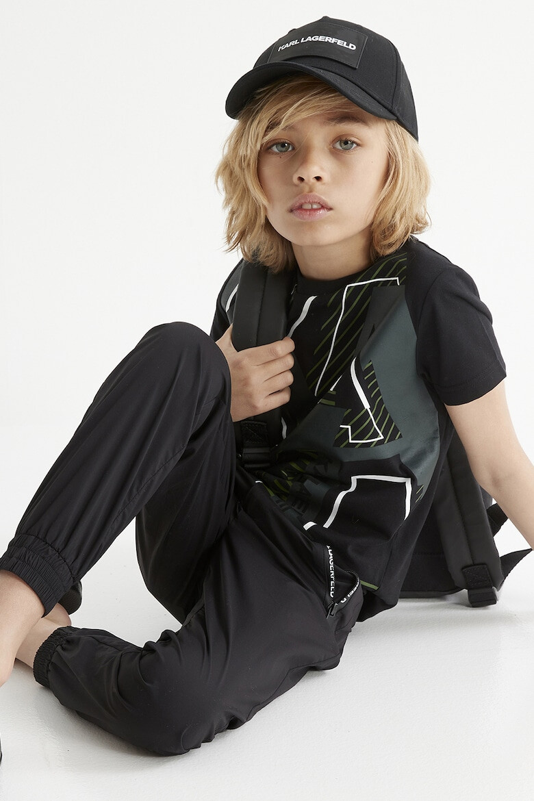 KARL LAGERFELD KIDS Чехли с лого - Pepit.bg