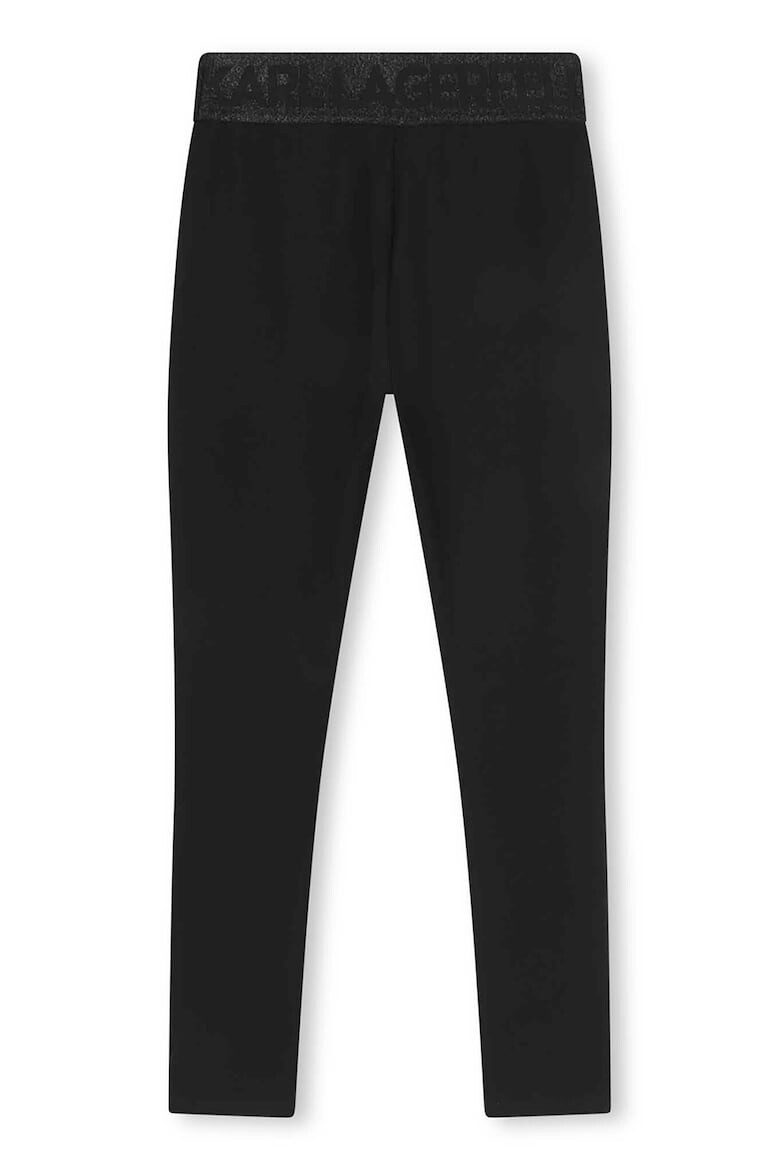 KARL LAGERFELD KIDS Клин с лого на талията - Pepit.bg