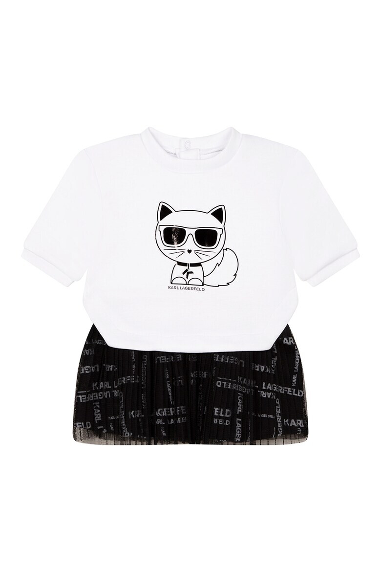 KARL LAGERFELD KIDS Рокля с принт - Pepit.bg