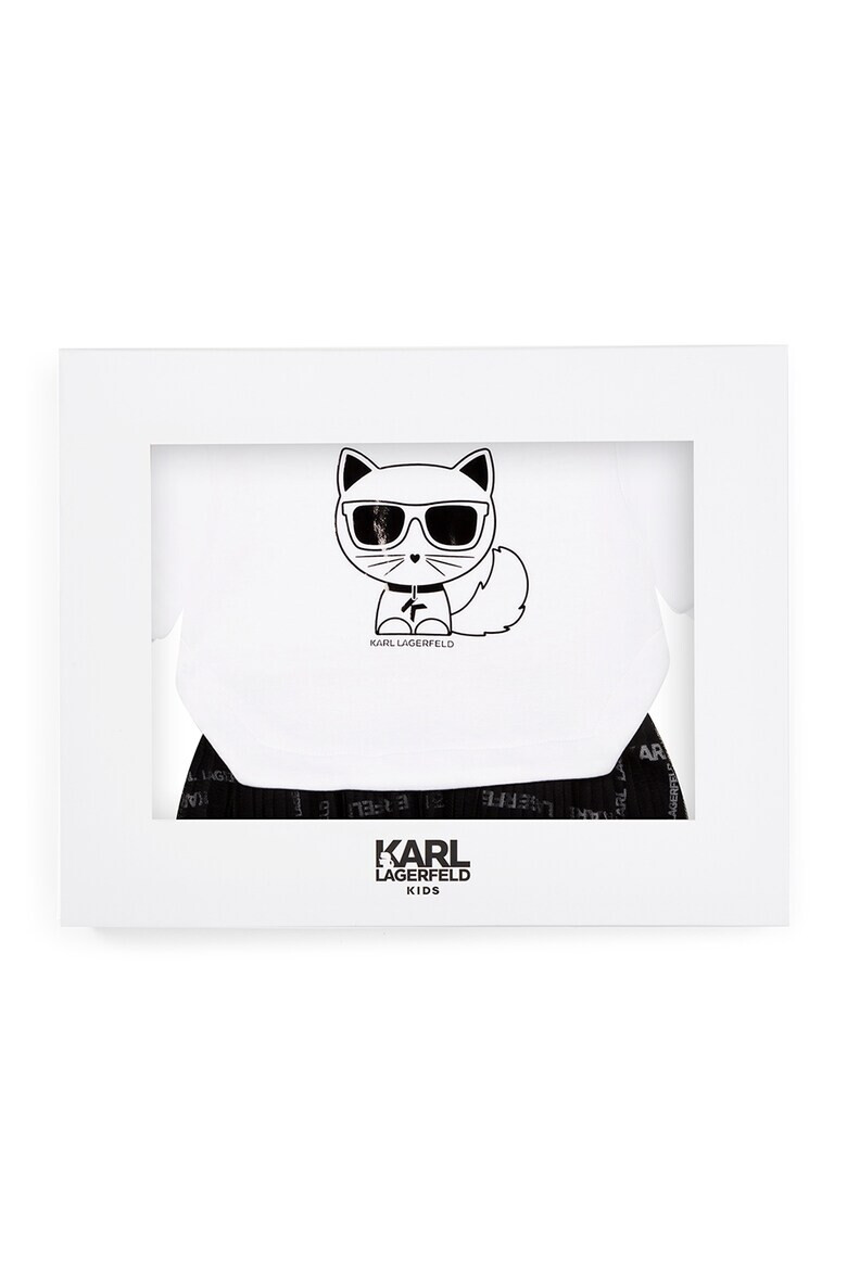 KARL LAGERFELD KIDS Рокля с принт - Pepit.bg