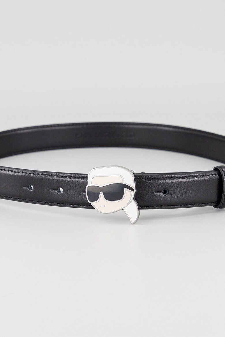 Karl Lagerfeld Кожен колан Ikon - Pepit.bg