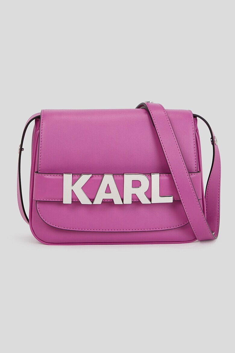 Karl Lagerfeld Кожена чанта K/Letters - Pepit.bg