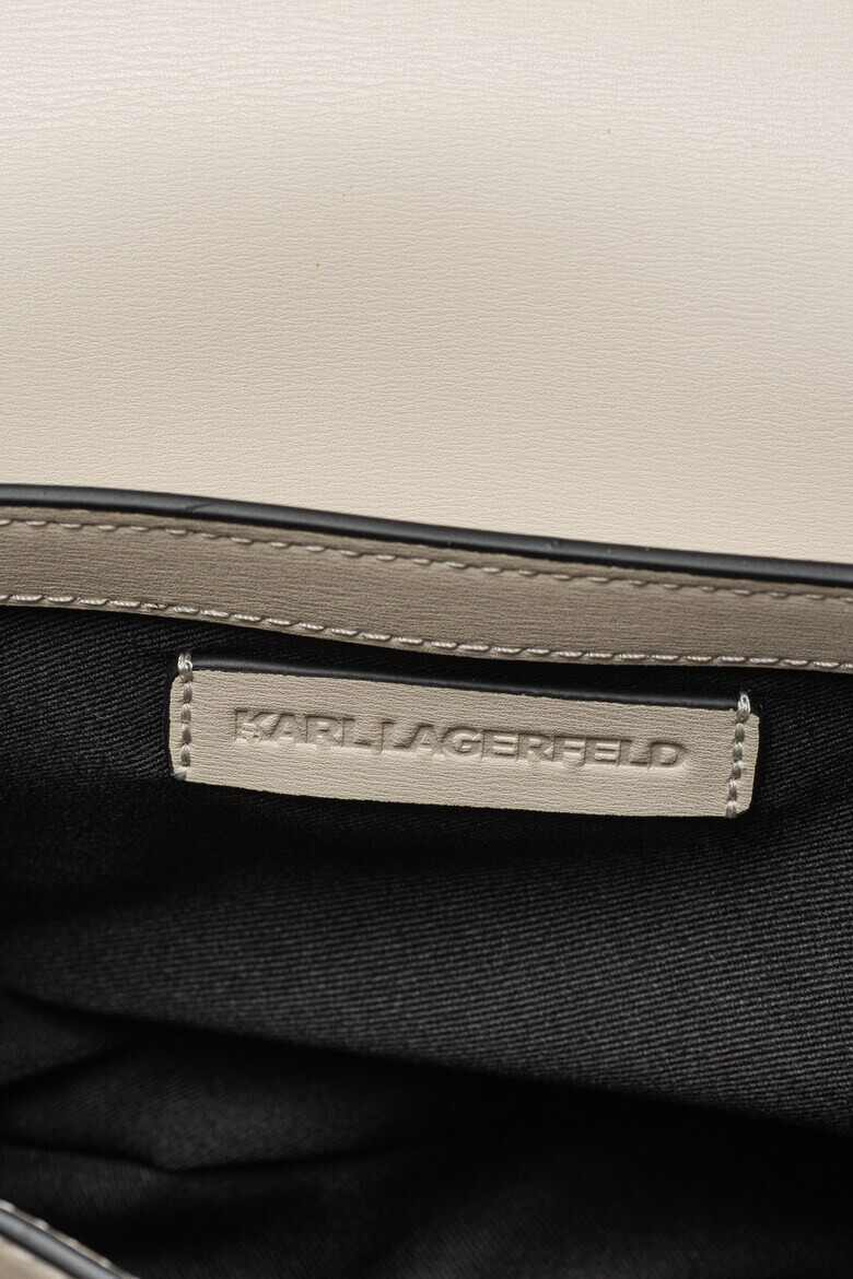 Karl Lagerfeld Кожена чанта през рамо - Pepit.bg