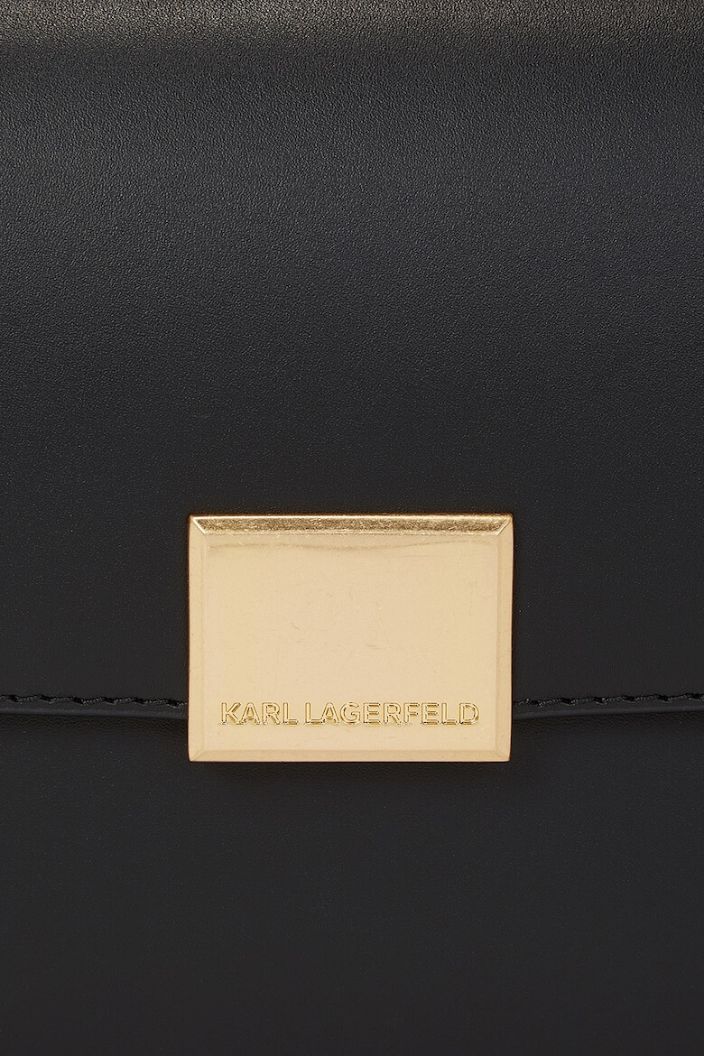 Karl Lagerfeld Кожена чанта през рамо Forever - Pepit.bg
