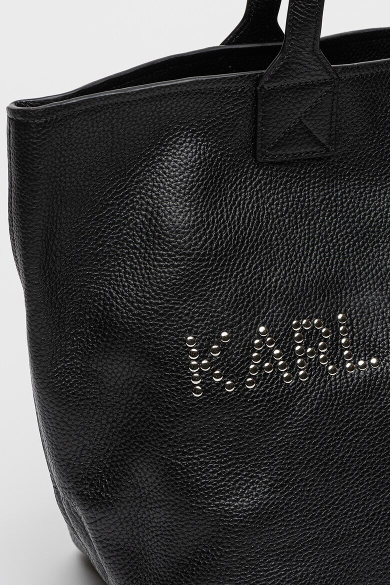 Karl Lagerfeld Кожена шопинг чанта Marché - Pepit.bg