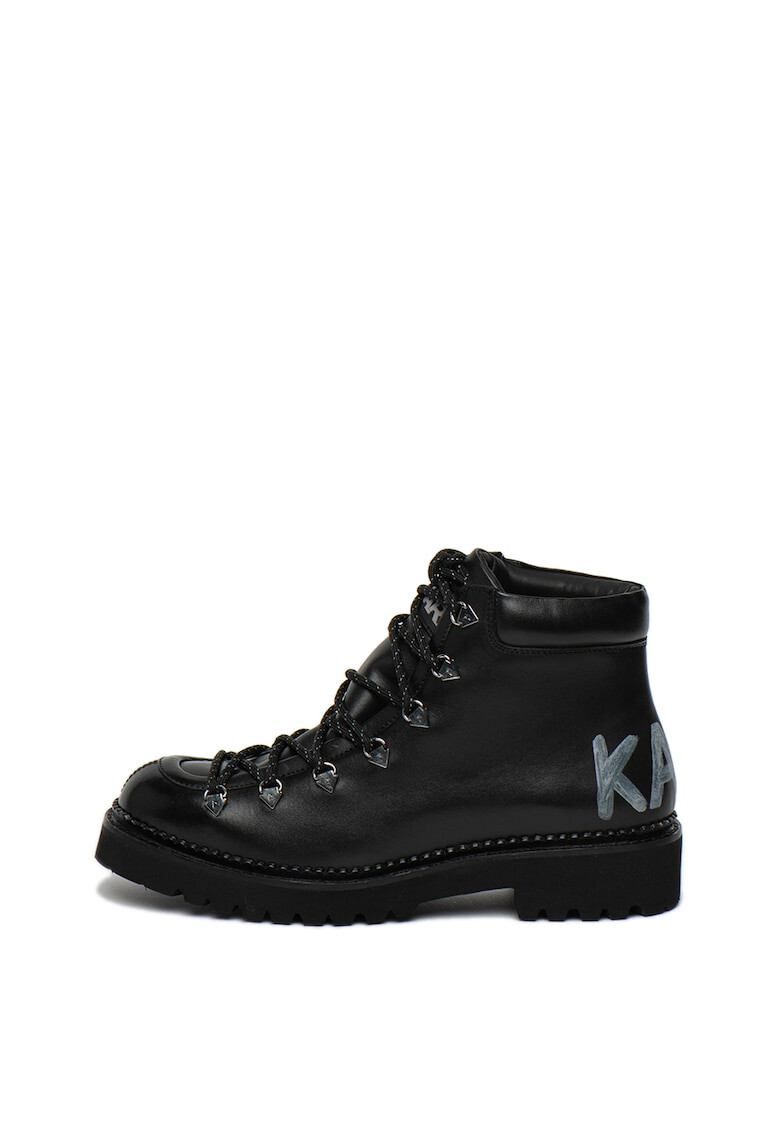 Karl Lagerfeld Кожени боти Kadet - Pepit.bg