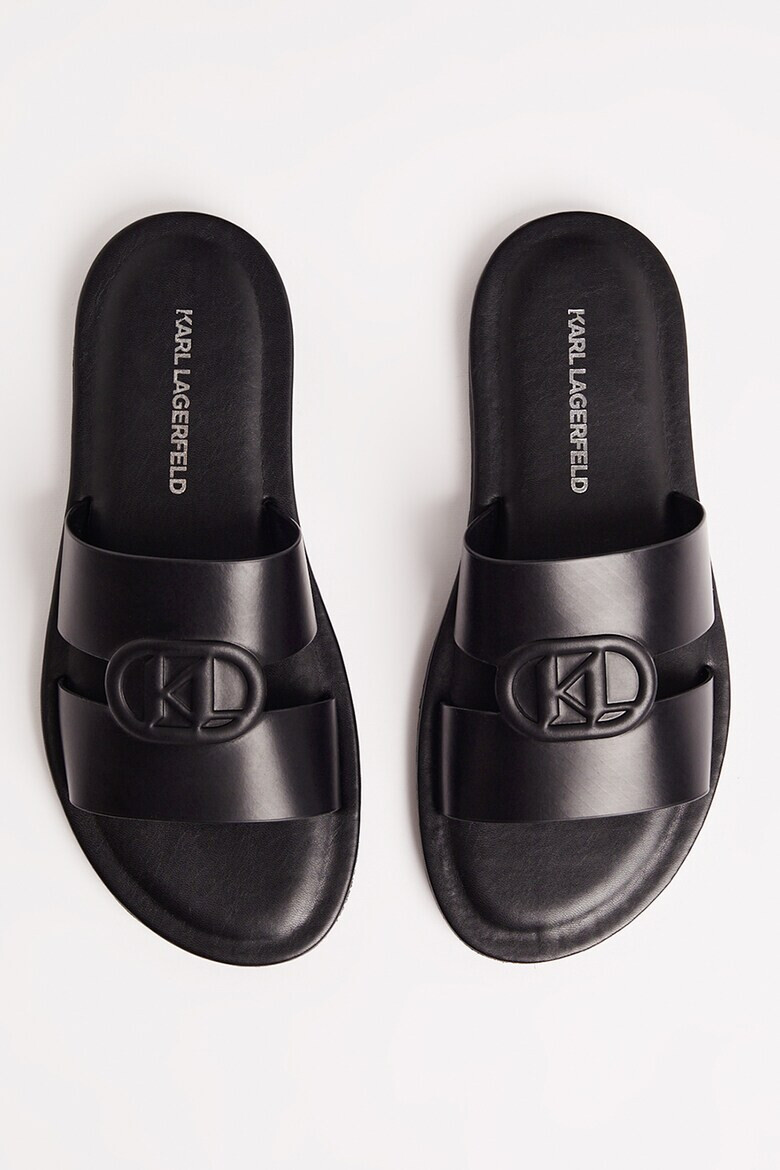 Karl Lagerfeld Кожени чехли с лого - Pepit.bg