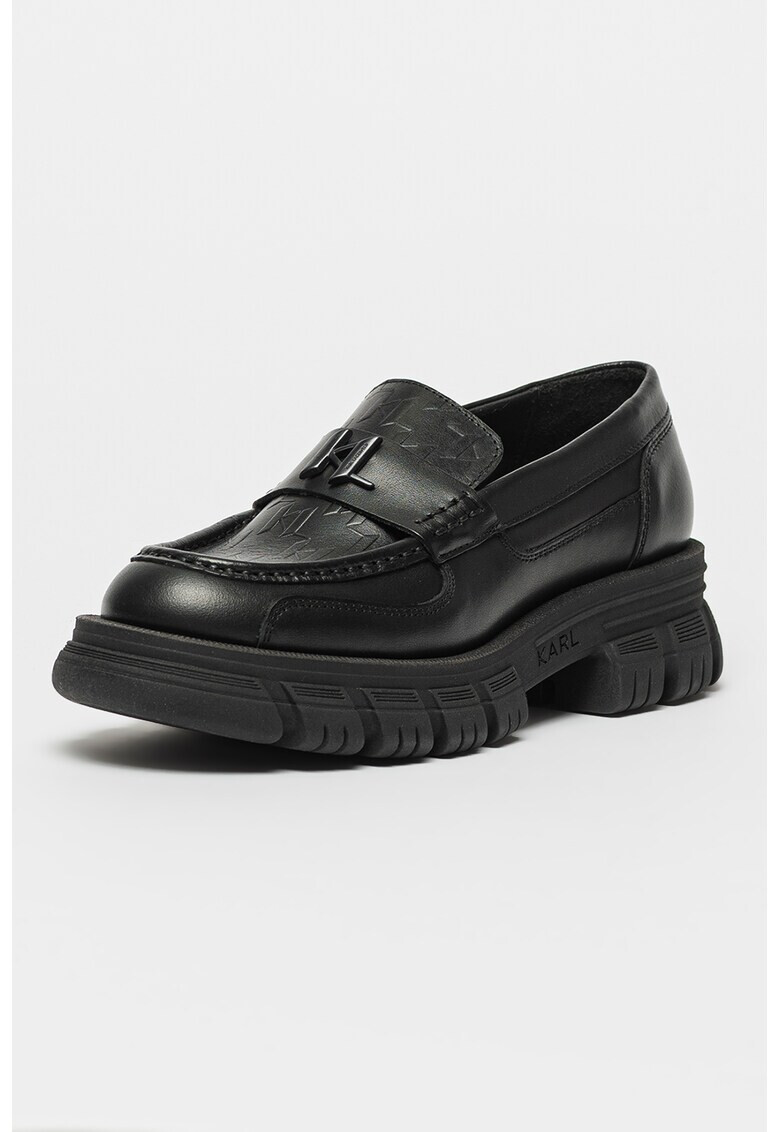 Karl Lagerfeld Кожени мокасини Precinct - Pepit.bg