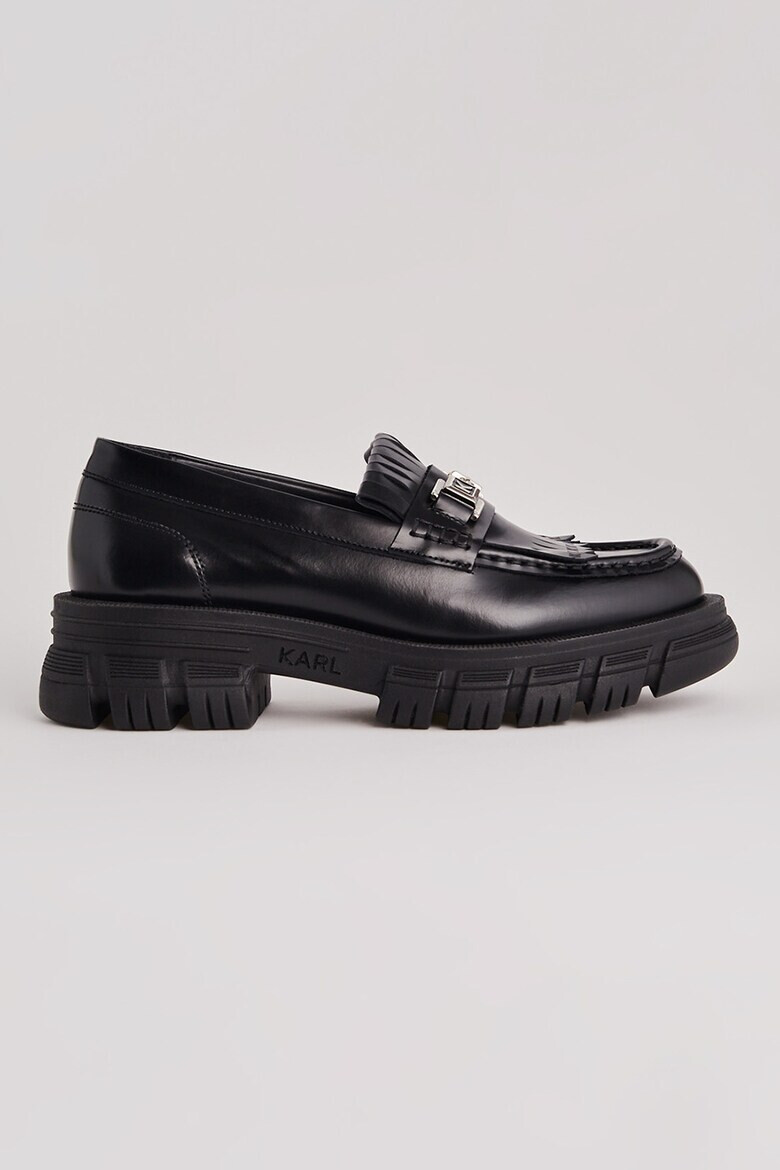 Karl Lagerfeld Кожени мокасини Precinct - Pepit.bg