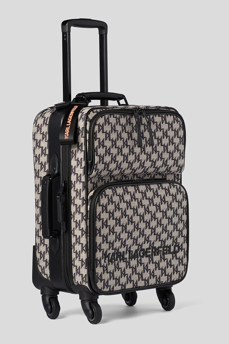Karl Lagerfeld Куфар с монограм - 34 л - Pepit.bg