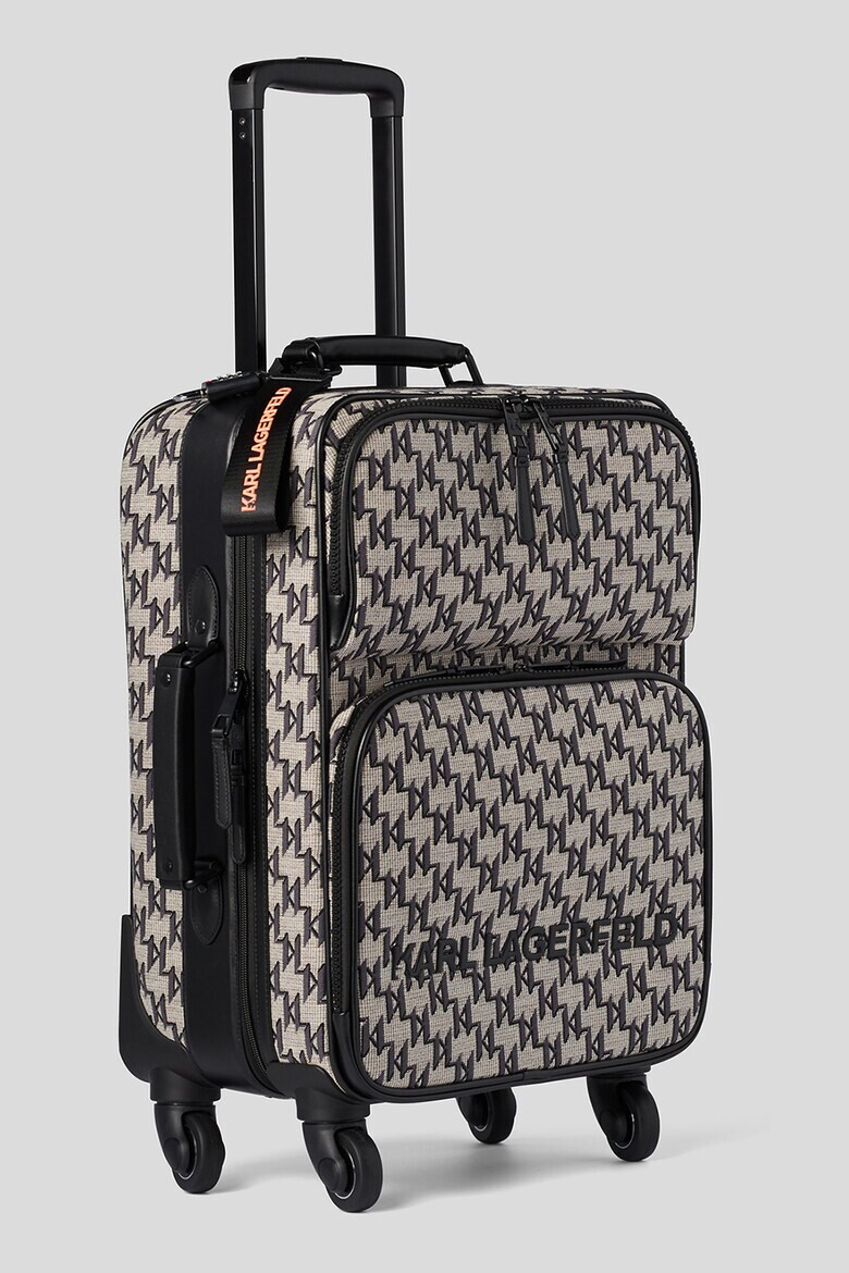 Karl Lagerfeld Куфар с монограм - 47 л - Pepit.bg