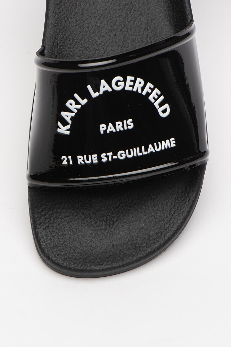 Karl Lagerfeld Лачени чехли Kondo - Pepit.bg