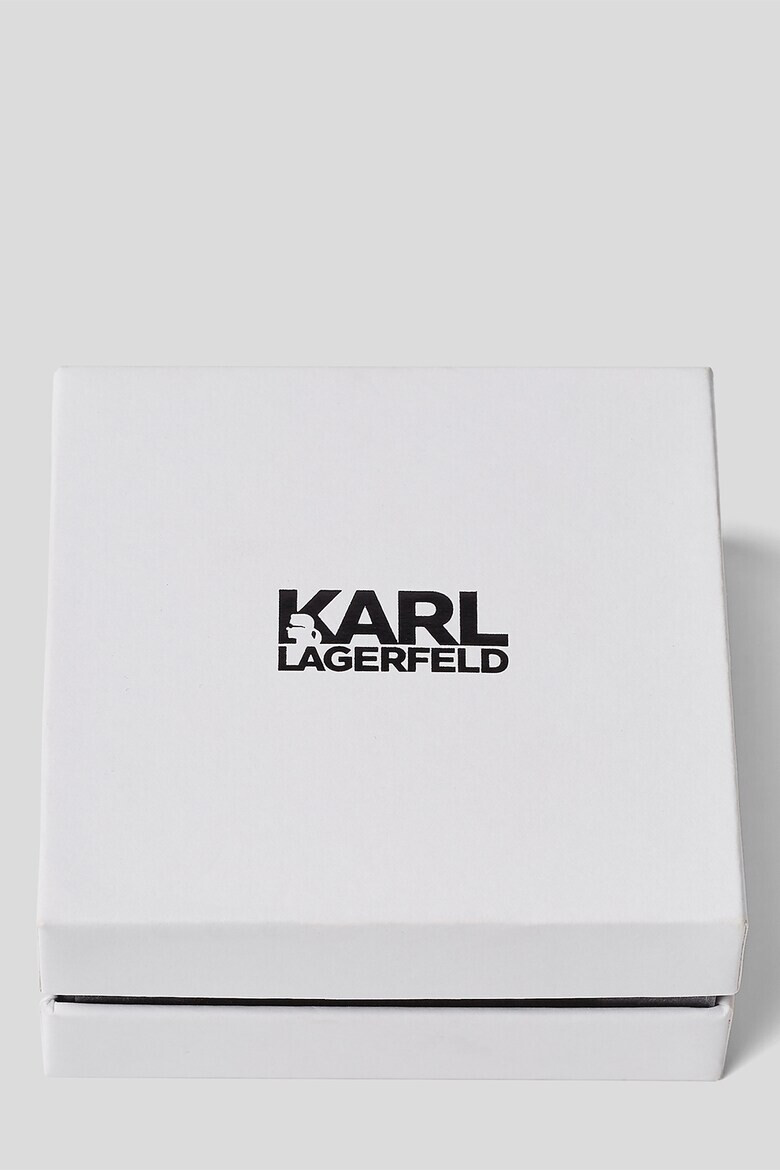 Karl Lagerfeld Обеци Signature Pave - Pepit.bg