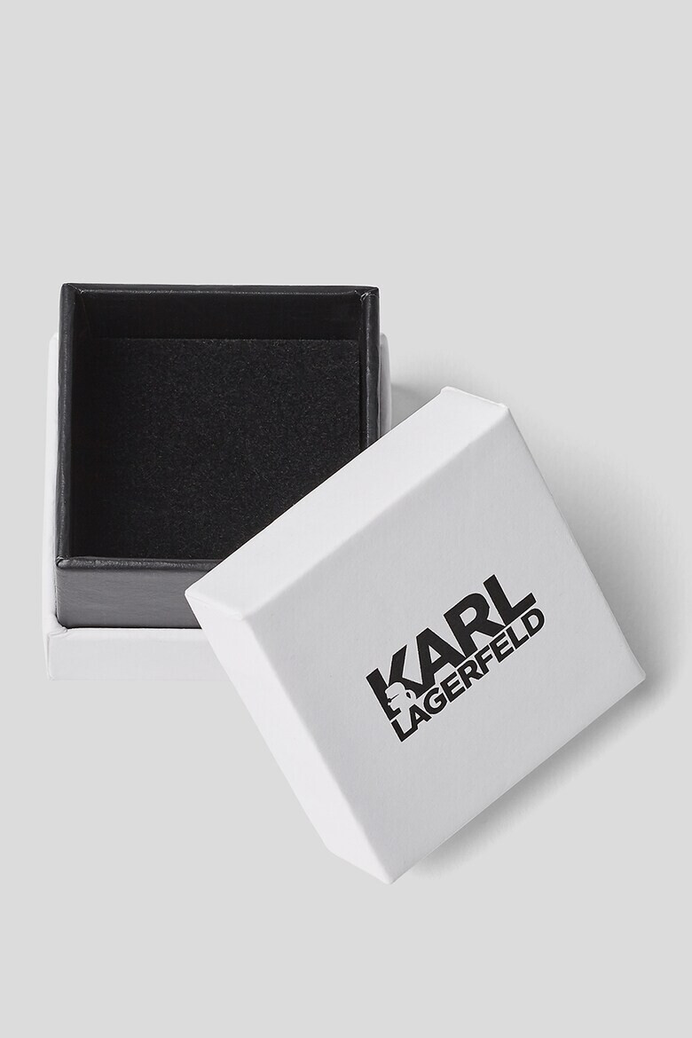 Karl Lagerfeld Обеци със сладководни перли - Pepit.bg