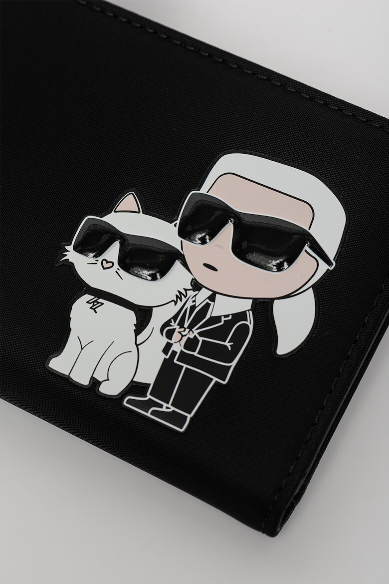 Karl Lagerfeld Портмоне Ikonic 2.0 от еко кожа - Pepit.bg