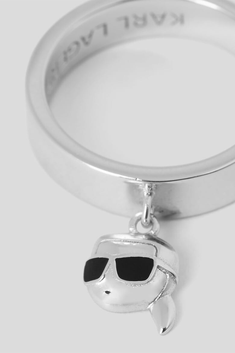 Karl Lagerfeld Пръстен с лого onik - Pepit.bg