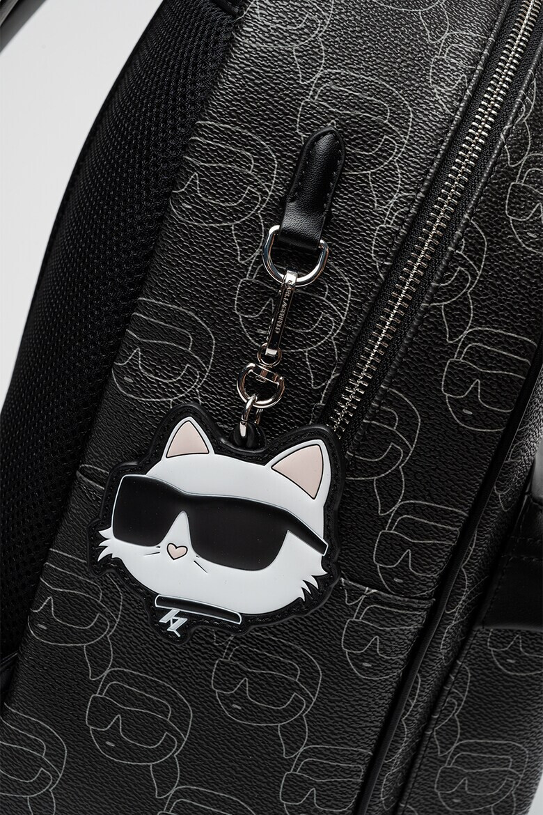 Karl Lagerfeld Раница Ikon Mono с външен джоб - Pepit.bg