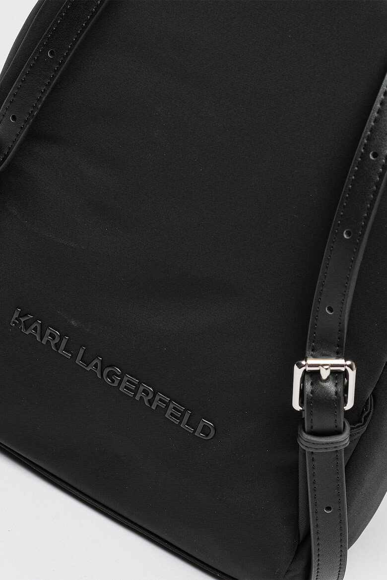 Karl Lagerfeld Раница K/Ikonik 2.0 с цип и лого - Pepit.bg