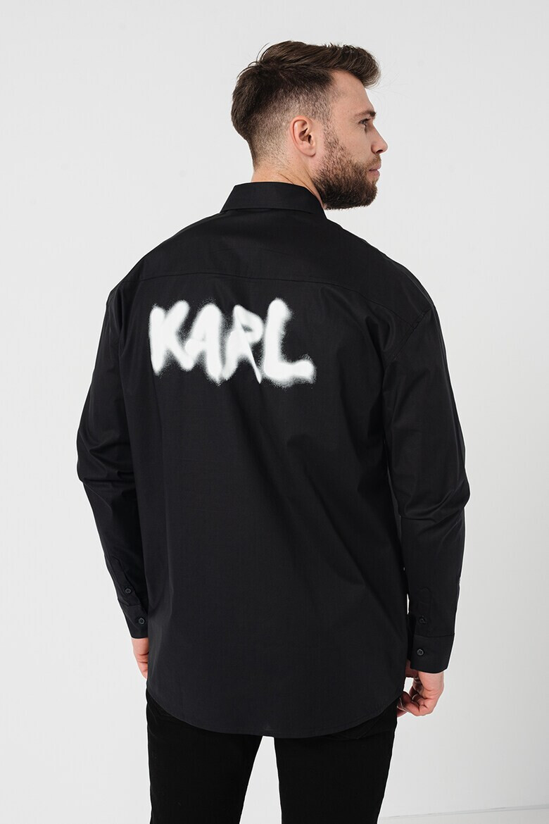 Karl Lagerfeld Риза с лого - Pepit.bg