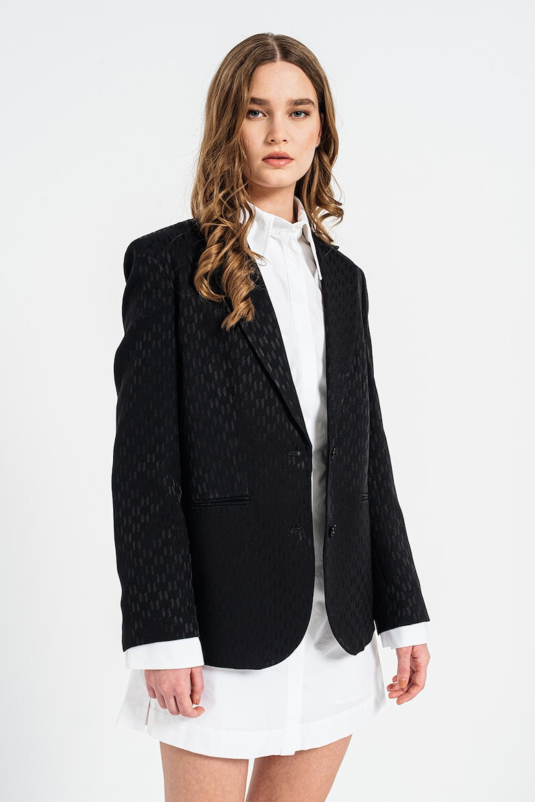 Karl Lagerfeld Сако Hun's Pick с монограм - Pepit.bg