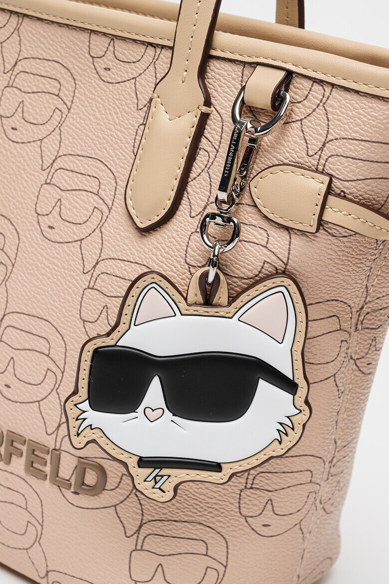 Karl Lagerfeld Шопинг чанта Ikon Mono с монограм - Pepit.bg