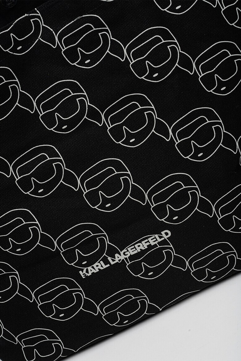 Karl Lagerfeld Шопинг чанта Ikon с лого - Pepit.bg