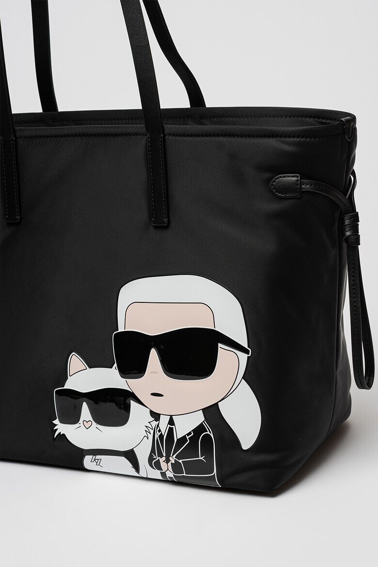 Karl Lagerfeld Шопинг чанта Ikonik с лого - Pepit.bg