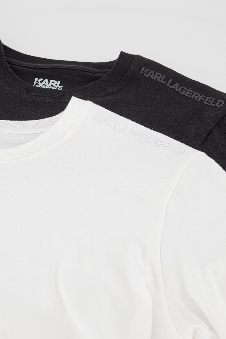 Karl Lagerfeld Слим тениска - 2 броя - Pepit.bg
